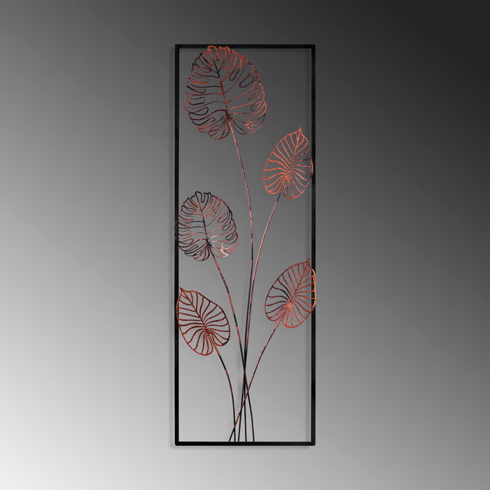Wallity Strawberry 2 Escultura de pared de metal multicolor